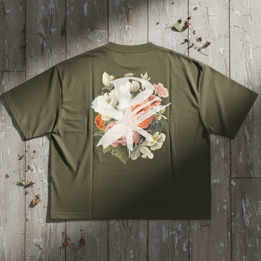 Logos in Bloom | The Created Boxy Tee