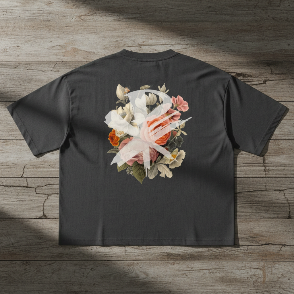 Logos in Bloom | The Created Boxy Tee