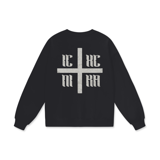 Disciple Streetwear Heavyweight Drop Shoulder Oversized Sweatshirt