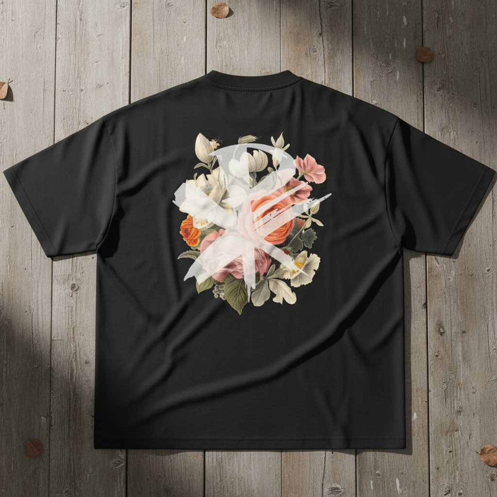 Logos in Bloom | The Created Boxy Tee